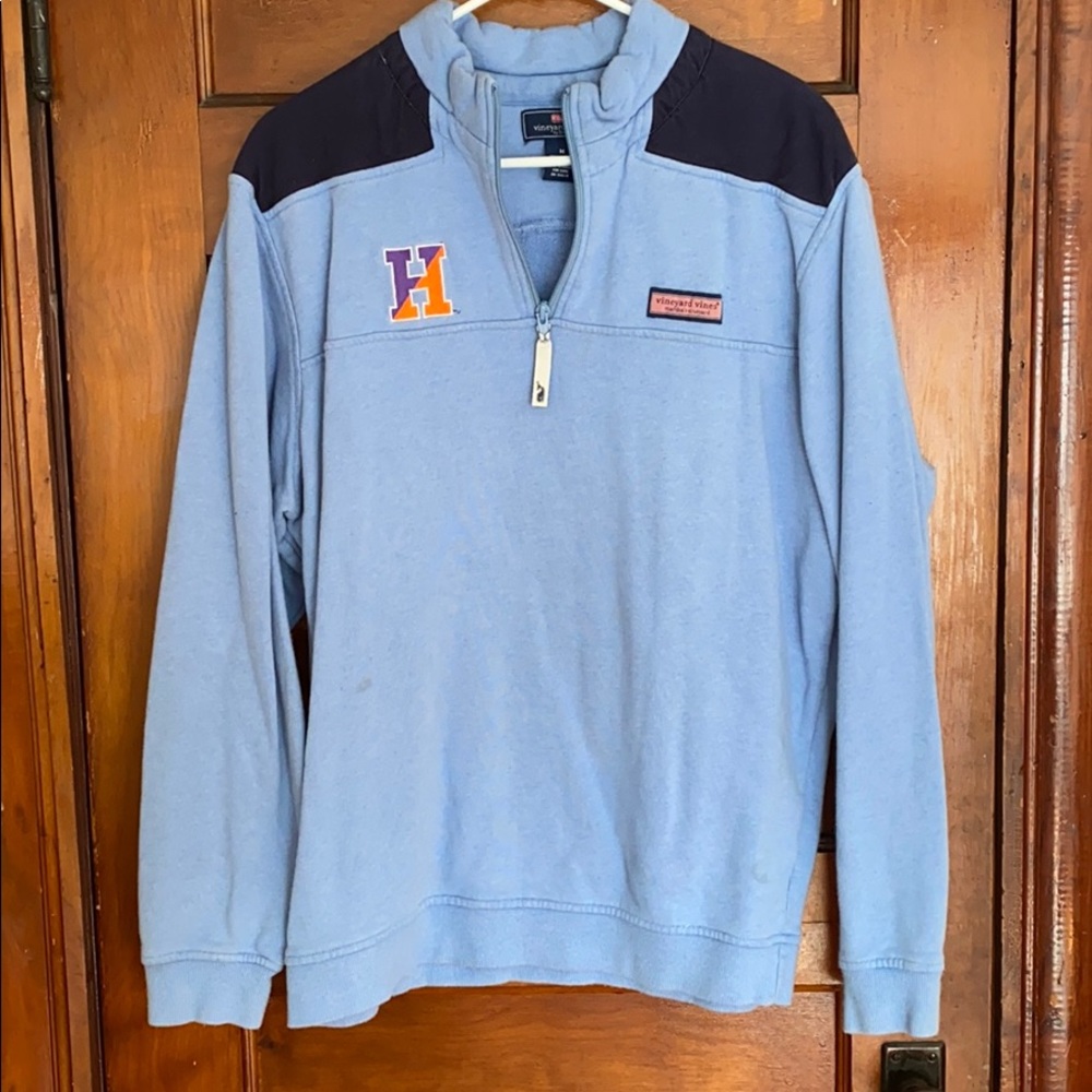 Hobart College x Vineyard Vines Pullover 1/4 zip
